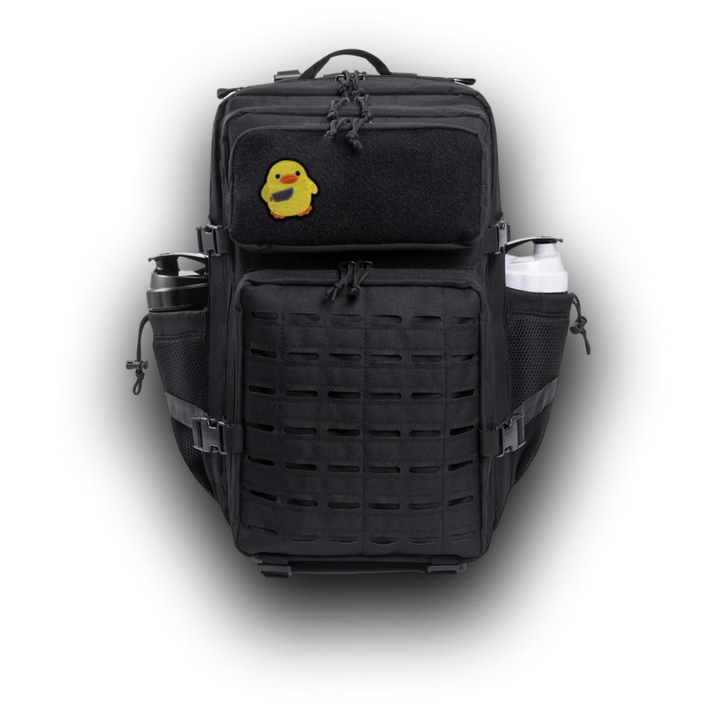 Tatical Backpack Black2